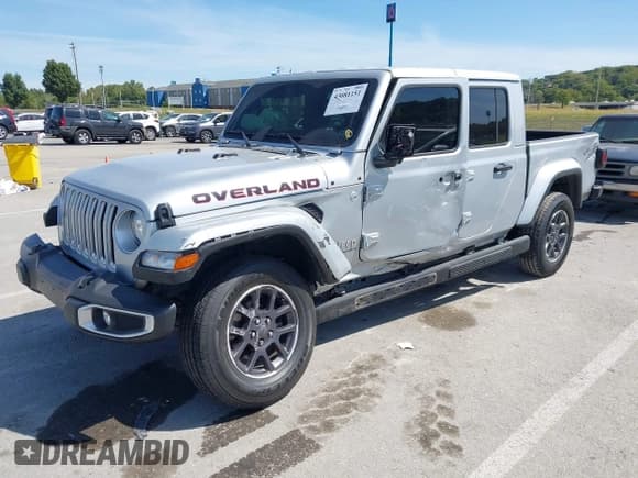 ✅ 2023 Jeep Gladiator Overland • VIN: 1C6HJTFGXPL535049 • Lot: 43081151. Listed on IAAI with 37,974 mi. Free auction sales archive from the USA and detailed vehicle history report at DreamBid. Image 17.