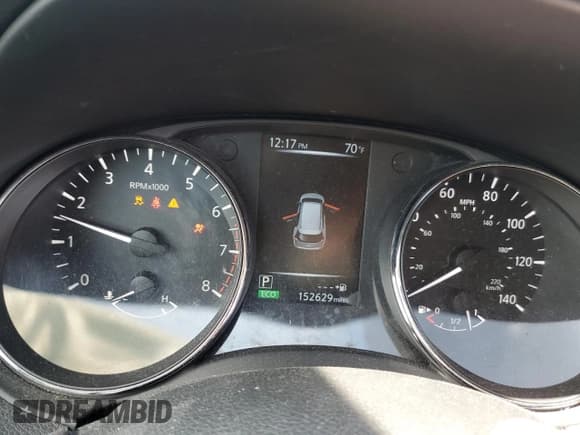 ✅ 2017 Nissan Rogue SL • VIN: 5N1AT2MV1HC879642 • Lot: 46863745. Listed on Copart with 152,629 mi. Free auction sales archive from the USA and detailed vehicle history report at DreamBid. Image 9.