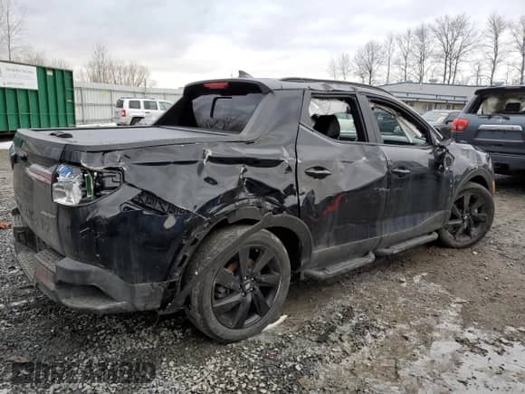 2024 Hyundai Santa Cruz Night Edition с VIN 5NTJCDAF6RH079696, выставлен на аукционе Copart как лот 44458035 с пробегом 5 739 миль миль и Списание • Salvage title. История ставок и продаж доступна на DreamBid. Изображение 3.