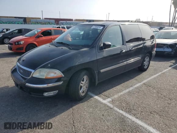 ✅ 2002 Ford Windstar SE • VIN: 2FMZA52492BB53801 • Lot: 57503244. Listed on Copart with 143,255 mi. Free auction sales archive from the USA and detailed vehicle history report at DreamBid. Image 1.