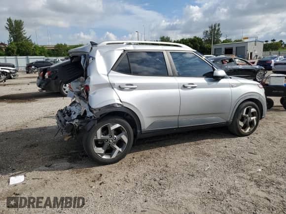 2021 Hyundai Venue SEL с VIN KMHRC8A37MU072197, выставлен на аукционе Copart как лот 71869234 с пробегом 20 943 миль миль и На запчасти • Non repairable. История ставок и продаж доступна на DreamBid. Изображение 3.