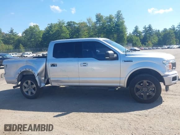 ✅ 2018 Ford F-150 XL • VIN: 1FTEW1EP4JFD27323 • Lot: 43126526. Listed on IAAI with 117,919 mi. Free auction sales archive from the USA and detailed vehicle history report at DreamBid. Image 14.