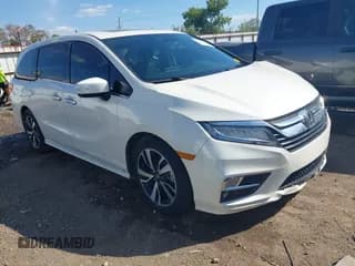 ✅ 2019 Honda Odyssey Elite • VIN: 5FNRL6H98KB115535 • Lot: 43326043. Listed on IAAI with 94,760 mi. Free auction sales archive from the USA and detailed vehicle history report at DreamBid. Image 1.