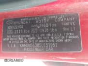 ✅ 2005 Hyundai Elantra GLS • VIN: KMHDN56D85U151951 • Lot: 41903925. Wystawiony na IAAI z przebiegiem 246 891 mil. Bezpłatny archiwum sprzedaży aukcyjnych z USA i szczegółowy raport historii pojazdu na DreamBid. Zdjęcie 9.