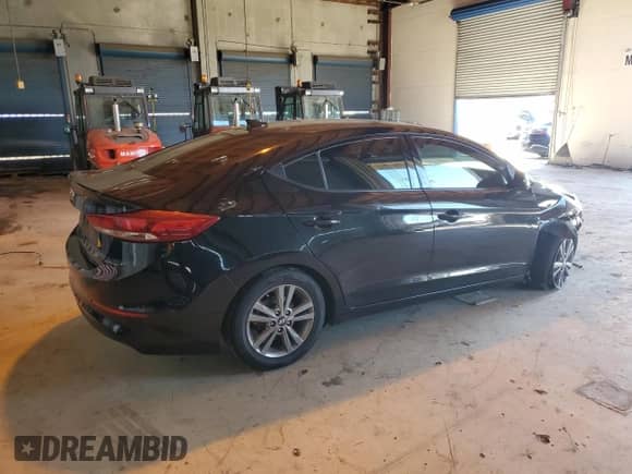 2018 Hyundai Elantra SEL with VIN 5NPD84LF1JH244794, listed as a Copart auction lot 90133185 with 128,064 mi miles and Salvage title. Bid and sale history available at DreamBid. Image 3.
