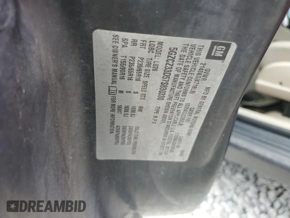 ✅ 2007 Saturn VUE I4 • VIN: 5GZCZ33D57S830330 • Lot: 87225594. Wystawiony na Copart z przebiegiem Nie podano. Bezpłatny archiwum sprzedaży aukcyjnych z USA i szczegółowy raport historii pojazdu na DreamBid. Zdjęcie 13.