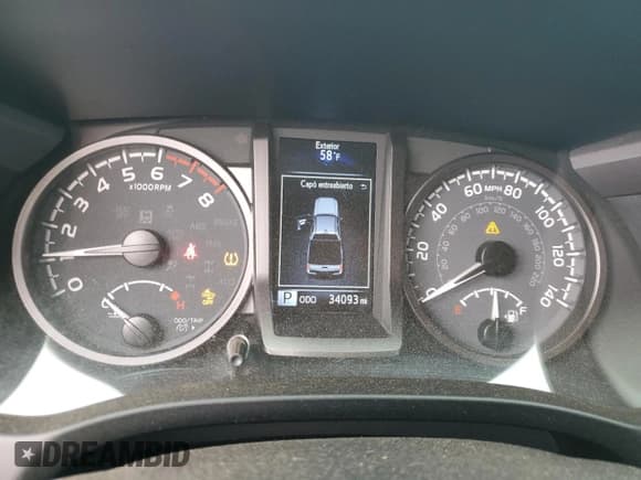 ✅ 2023 Toyota Tacoma TRD Sport • VIN: 3TMCZ5AN2PM602738 • Lot: 82590385. Listed on Copart with 34,093 mi. Free auction sales archive from the USA and detailed vehicle history report at DreamBid. Image 9.