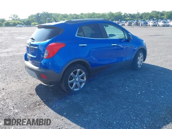✅ 2013 Buick Encore Leather • VIN: KL4CJCSB1DB175727 • Lot: 42556958. Listed on IAAI with Not provided. Free auction sales archive from the USA and detailed vehicle history report at DreamBid. Image 4.
