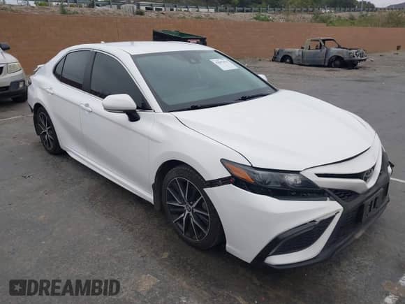 2023 Toyota Camry SE with VIN 4T1T11BK1PU077750, listed as a IAAI auction lot 42047470 with 51,015 mi miles and . Bid and sale history available at DreamBid. Image 1.