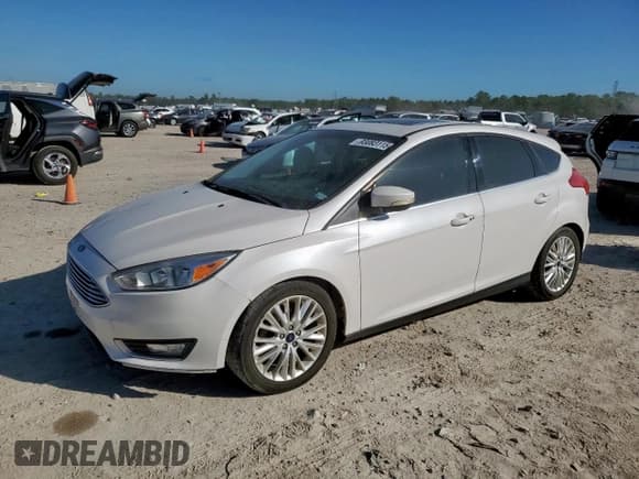 ✅ 2018 Ford Focus Titanium • VIN: 1FADP3N27JL289666 • Lot: 93083115. Listed on Copart with 125,357 mi. Free auction sales archive from the USA and detailed vehicle history report at DreamBid. Image 1.