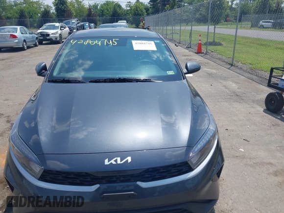 ✅ 2024 Kia Forte LXS • VIN: 3KPF24AD6RE804742 • Lot: 42804745. Listed on IAAI with 9,939 mi. Free auction sales archive from the USA and detailed vehicle history report at DreamBid. Image 13.
