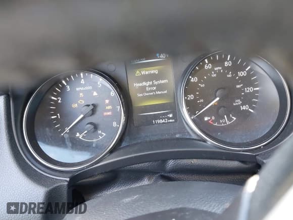 ✅ 2017 Nissan Rogue SL • VIN: 5N1AT2MV4HC827681 • Lot: 43702915. Listed on IAAI with 119,842 mi. Free auction sales archive from the USA and detailed vehicle history report at DreamBid. Image 15.