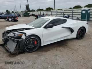 2021 Chevrolet Corvette 3LT с VIN 1G1YC2D46M5120132, выставлен на аукционе Copart как лот 80923944 с пробегом 9 193 миль миль и Списание • Salvage title. История ставок и продаж доступна на DreamBid. Изображение 1.