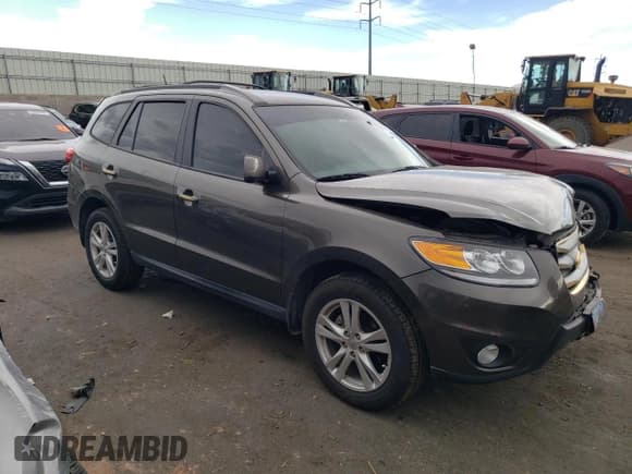 ✅ 2012 Hyundai Santa Fe Limited • VIN: 5XYZK4AG4CG157629 • Lot: 68287584. Listed on Copart with 25,431 mi. Free auction sales archive from the USA and detailed vehicle history report at DreamBid. Image 4.