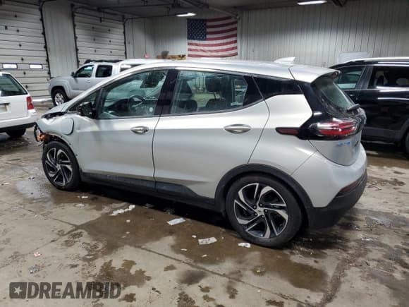 ✅ 2023 Chevrolet Bolt EV 2LT • VIN: 1G1FX6S04P4139212 • Lot: 44617675. Wystawiony na Copart z przebiegiem 55 741 mil. Bezpłatny archiwum sprzedaży aukcyjnych z USA i szczegółowy raport historii pojazdu na DreamBid. Zdjęcie 2.