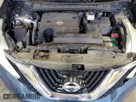 2016 Nissan Murano SV with VIN 5N1AZ2MHXGN126395, listed as a Copart auction lot 90417065 with 145,981 mi miles and Salvage title. Bid and sale history available at DreamBid. Image 12.