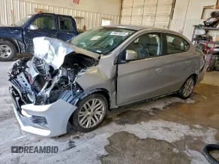 ✅ 2021 Mitsubishi Mirage SE • VIN: ML32FVFJ3MHF02602 • Lot: 94078935. Listed on Copart with 52,306 mi. Free auction sales archive from the USA and detailed vehicle history report at DreamBid. Image 1.