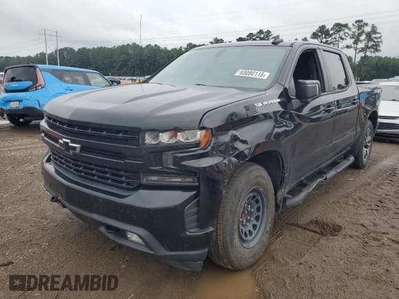 ✅ 2019 Chevrolet Silverado 1500 RST • VIN: 3GCPWDED1KG166154 • Lot: 65080115. Listed on Copart with 89,132 mi. Free auction sales archive from the USA and detailed vehicle history report at DreamBid. Image 1.