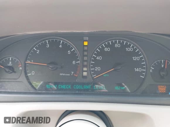 ✅ 2002 Cadillac Eldorado ESC • VIN: 1G6EL12Y82B105241 • Лот: 42241609. Опубликован ранее на IAAI с пробегом 90 442 миль. Бесплатный доступ к архиву аукционных продаж из США и подробный отчёт об истории автомобиля на DreamBid. Изображение 7.