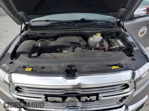 2020 Ram 1500 Laramie with VIN 1C6RREDT2LN270862, listed as a Copart auction lot 61177895 with 58,238 mi miles and Salvage title. Bid and sale history available at DreamBid. Image 11.