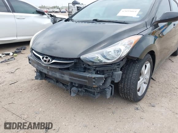 ✅ 2012 Hyundai Elantra Limited • VIN: KMHDH4AE6CU454001 • Lot: 43099064. Listed on IAAI with 180,726 mi. Free auction sales archive from the USA and detailed vehicle history report at DreamBid. Image 6.