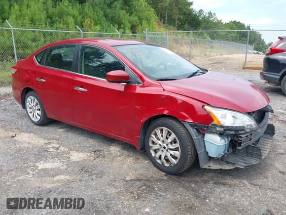 ✅ 2014 Nissan Sentra S • VIN: 3N1AB7AP0EL621688 • Lot: 42987575. Listed on IAAI with 171,117 mi. Free auction sales archive from the USA and detailed vehicle history report at DreamBid. Image 1.