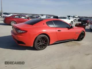 ✅ 2017 Maserati GranTurismo Sport • VIN: ZAM45VLA1H0221070 • Lot: 42373903. Listed on Copart with 44,187 mi. Free auction sales archive from the USA and detailed vehicle history report at DreamBid. Image 3.