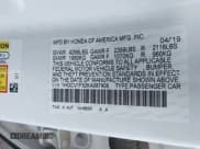 ✅ 2019 Honda Accord EX-L • VIN: 1HGCV1F52KA087406 • Lot: 43694958. Listed on IAAI with 129,270 mi. Free auction sales archive from the USA and detailed vehicle history report at DreamBid. Image 9.