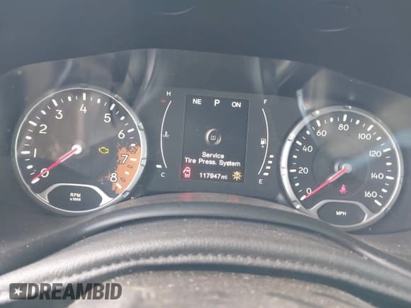 ✅ 2016 Jeep Renegade Latitude • VIN: ZACCJABT8GPD62251 • Lot: 41472431. Listed on IAAI with 117,947 mi. Free auction sales archive from the USA and detailed vehicle history report at DreamBid. Image 15.