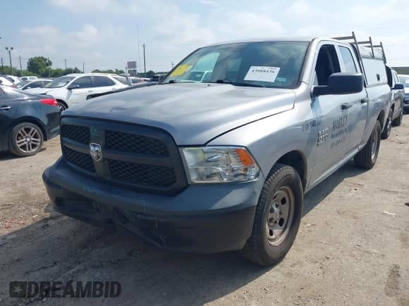 ✅ 2019 Ram 1500 Tradesman • VIN: 1C6RR6FG4KS613273 • Lot: 43088436. Listed on IAAI with 189,031 mi. Free auction sales archive from the USA and detailed vehicle history report at DreamBid. Image 17.