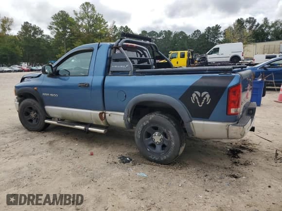 ✅ 2004 Dodge 1500 ST • VIN: 1D7HA16N24J198496 • Лот: 72999034. Опубликован ранее на Copart с пробегом 150 003 миль. Бесплатный доступ к архиву аукционных продаж из США и подробный отчёт об истории автомобиля на DreamBid. Изображение 2.