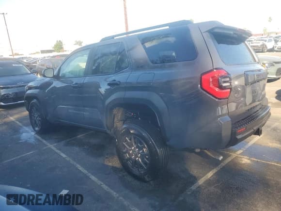 ✅ 2025 Toyota 4Runner SR5 • VIN: JTEVA5BR8S5036077 • Лот: 91445935. Опубликован ранее на Copart с пробегом 4 498 миль. Бесплатный доступ к архиву аукционных продаж из США и подробный отчёт об истории автомобиля на DreamBid. Изображение 2.