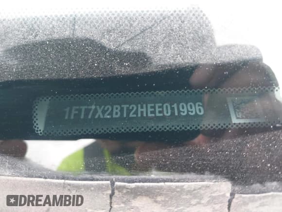 ✅ 2017 Ford F-250 XLT • VIN: 1FT7X2BT2HEE01996 • Lot: 43430590. Listed on IAAI with 187,022 mi. Free auction sales archive from the USA and detailed vehicle history report at DreamBid. Image 9.