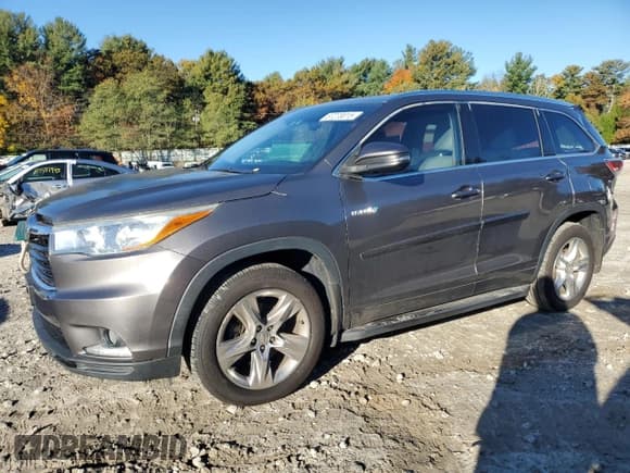 ✅ 2015 Toyota Highlander Limited • VIN: 5TDDCRFH7FS007785 • Lot: 87270015. Listed on Copart with 117,566 mi. Free auction sales archive from the USA and detailed vehicle history report at DreamBid. Image 1.