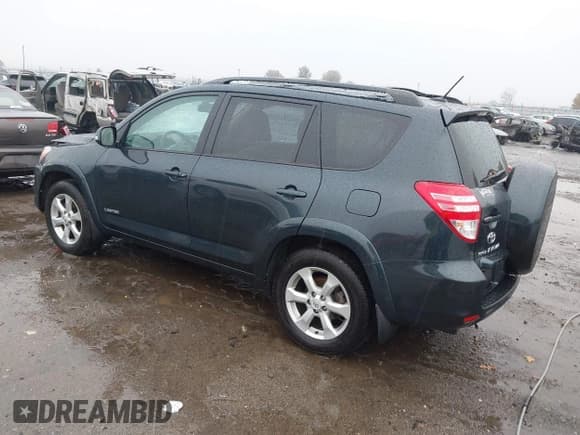 ✅ 2010 Toyota RAV4 Limited • VIN: 2T3DK4DV9AW025243 • Lot: 43746322. Listed on IAAI with 122,714 mi. Free auction sales archive from the USA and detailed vehicle history report at DreamBid. Image 3.