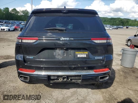 ✅ 2023 Jeep Grand Cherokee Overland • VIN: 1C4RJYD6XP8849145 • Lot: 56931595. Wystawiony na Copart z przebiegiem 41 891 mil. Bezpłatny archiwum sprzedaży aukcyjnych z USA i szczegółowy raport historii pojazdu na DreamBid. Zdjęcie 6.