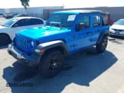 ✅ 2022 Jeep Wrangler Unlimited Willys • VIN: 1C4HJXDN1NW194217 • Лот: 43272293. Опубликован ранее на IAAI с пробегом 58 555 миль. Бесплатный доступ к архиву аукционных продаж из США и подробный отчёт об истории автомобиля на DreamBid. Изображение 2.