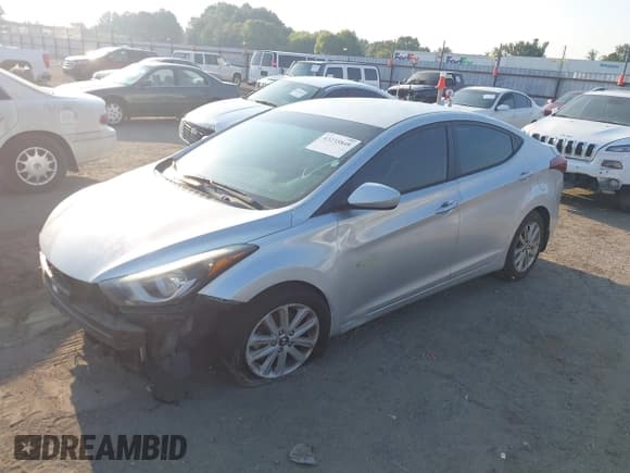 ✅ 2015 Hyundai Elantra Limited • VIN: KMHDH4AE4FU279185 • Lot: 43235848. Listed on IAAI with 134,289 mi. Free auction sales archive from the USA and detailed vehicle history report at DreamBid. Image 2.