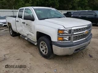 ✅ 2015 Chevrolet Silverado 1500 Work Truck • VIN: 1GCVKPEC2FZ325572 • Lot: 60150411. Listed on Copart with 175,495 mi. Free auction sales archive from the USA and detailed vehicle history report at DreamBid. Image 1.
