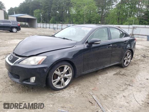 ✅ 2010 Lexus IS 250 • VIN: JTHBF5C27A5112346 • Lot: 56522235. Listed on Copart with 245,915 mi. Free auction sales archive from the USA and detailed vehicle history report at DreamBid. Image 1.