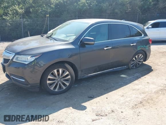 ✅ 2016 Acura MDX Technology • VIN: 5FRYD4H48GB044537 • Лот: 43218525. Опубликован ранее на IAAI с пробегом 204 773 миль. Бесплатный доступ к архиву аукционных продаж из США и подробный отчёт об истории автомобиля на DreamBid. Изображение 2.