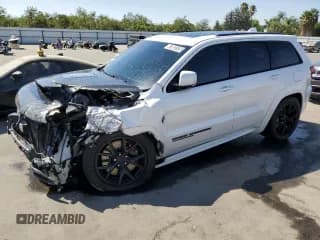 ✅ 2018 Jeep Grand Cherokee Trackhawk • VIN: 1C4RJFN93JC254106 • Лот: 67853135. Опубликован ранее на Copart с пробегом 20 393 миль. Бесплатный доступ к архиву аукционных продаж из США и подробный отчёт об истории автомобиля на DreamBid. Изображение 1.