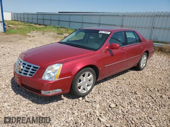 ✅ 2008 Cadillac DTS 1SA • VIN: 1G6KD57Y08U103240 • Lot: 68179595. Listed on Copart with 73,917 mi. Free auction sales archive from the USA and detailed vehicle history report at DreamBid. Image 1.