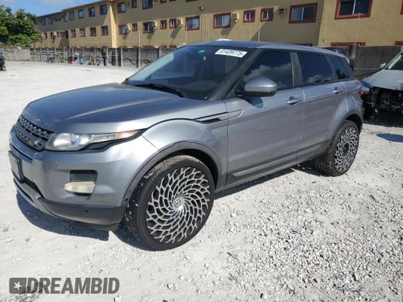 ✅ 2014 Land Rover Range Rover Evoque Pure Plus • VIN: SALVP2BG8EH872046 • Lot: 61439775. Listed on Copart with 118,088 mi. Free auction sales archive from the USA and detailed vehicle history report at DreamBid. Image 1.