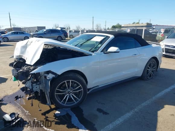 ✅ 2017 Ford Mustang EcoBoost Premium • VIN: 1FATP8UH8H5293237 • Lot: 41675924. Wystawiony na IAAI z przebiegiem 76 624 mil. Bezpłatny archiwum sprzedaży aukcyjnych z USA i szczegółowy raport historii pojazdu na DreamBid. Zdjęcie 2.