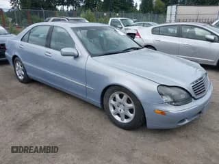 ✅ 2000 Mercedes-Benz S 320/430/500 • VIN: WDBNG75J2YA071359 • Lot: 42522108. Listed on IAAI with 130,687 mi. Free auction sales archive from the USA and detailed vehicle history report at DreamBid. Image 1.