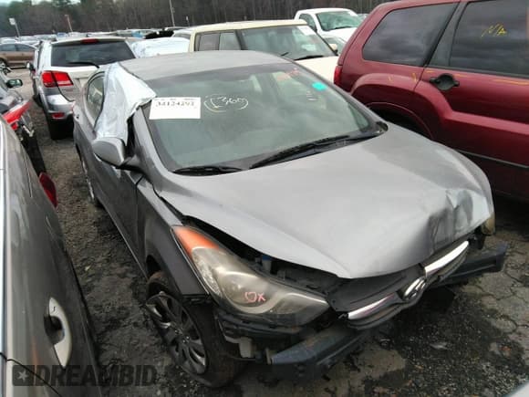 ✅ 2012 Hyundai Elantra GLS • VIN: KMHDH4AE1CU445979 • Lot: 35565077. Listed on IAAI with 111,989 mi. Free auction sales archive from the USA and detailed vehicle history report at DreamBid. Image 1.