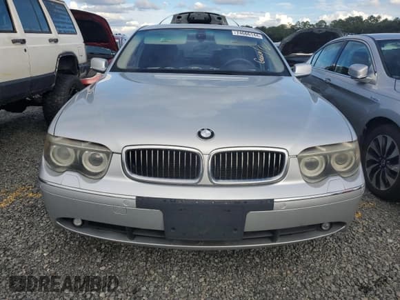 ✅ 2005 BMW 7 Series 745Li • VIN: WBAGN63525DS56017 • Lot: 74666144. Listed on Copart with Not provided. Free auction sales archive from the USA and detailed vehicle history report at DreamBid. Image 5.