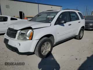 2007 Chevrolet Equinox LS z VIN 2CNDL13F976247044, wystawiony jako Copart lot #76099004 z przebiegiem 92 888 mil mil oraz Szkoda całkowita • Salvage title. Historia ofert i sprzedaży dostępna na DreamBid. Obrazek 1.