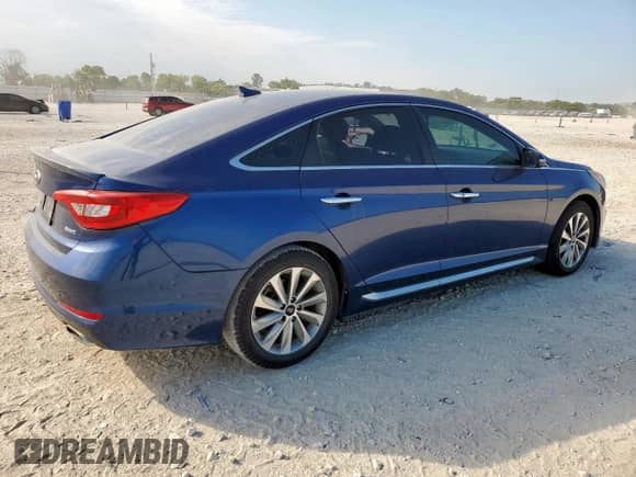 2017 Hyundai Sonata Sport with VIN 5NPE34AF7HH502980, listed as a Copart auction lot 69399755 with 51,213 mi miles and Salvage title. Bid and sale history available at DreamBid. Image 3.